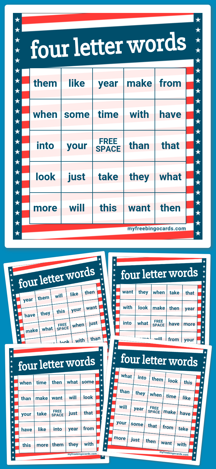 kids-four-letter-words-bingo