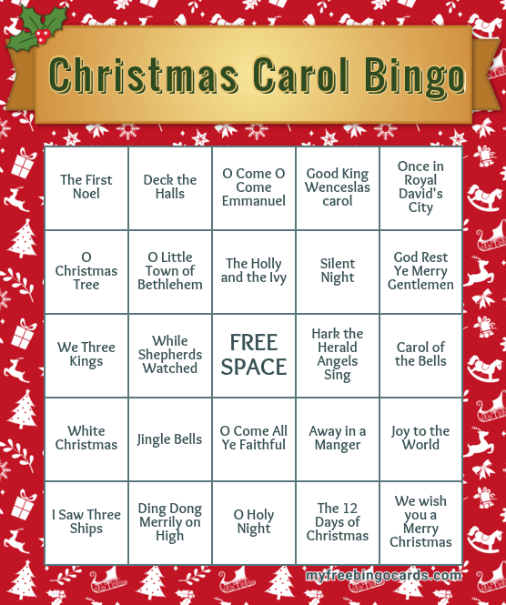 New 15 Christmas Bingo Card Generator Free