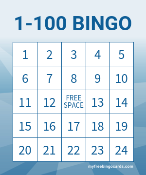 1 100 Bingo