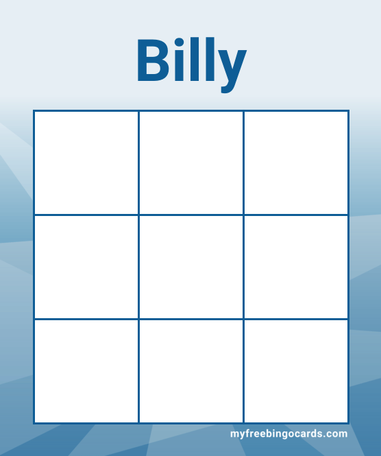 Billys Bingo