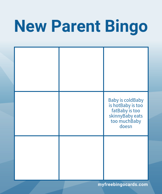 Baby bingo generator