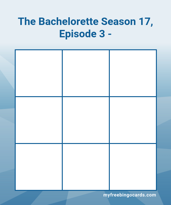 The bachelor season 17 outlet episode 1 full episode free