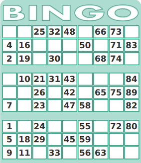 Free Printable Number Bingo Card Generator