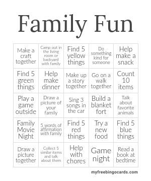 Edit bingo cards