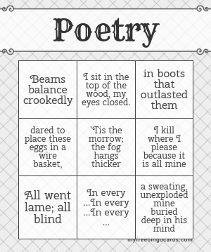 Edit bingo cards