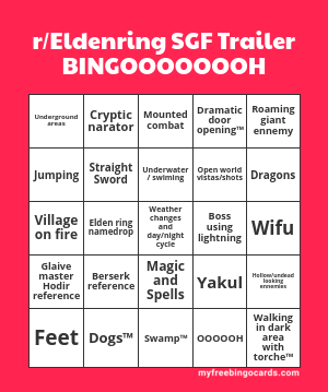 Edit bingo cards