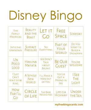 Edit bingo cards