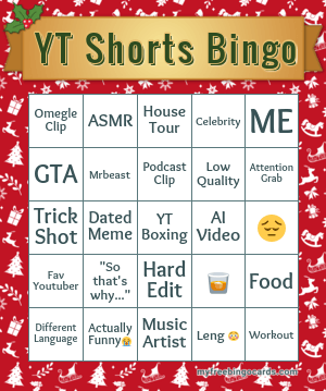 Edit bingo cards