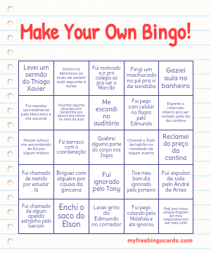 Edit bingo cards