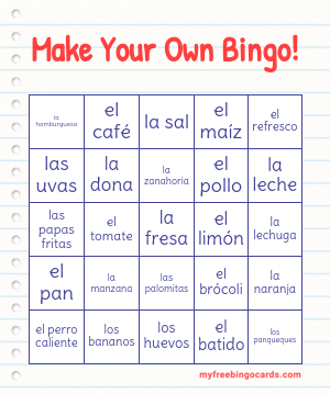 Edit bingo cards