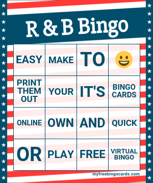 R & B Bingo