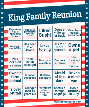 Edit bingo cards
