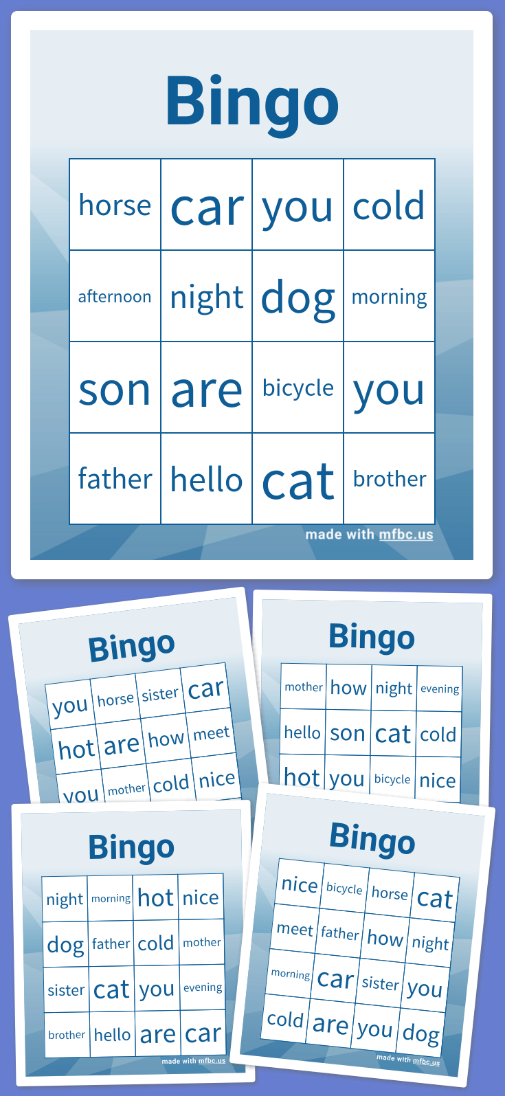 Virtual bingo