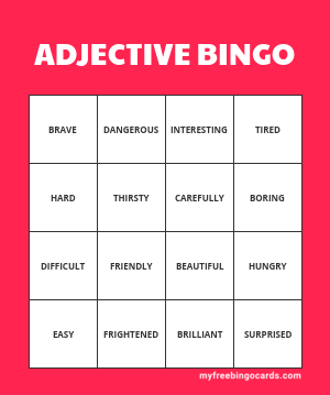 Edit bingo cards