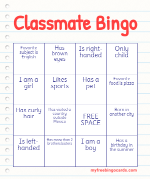 Edit bingo cards