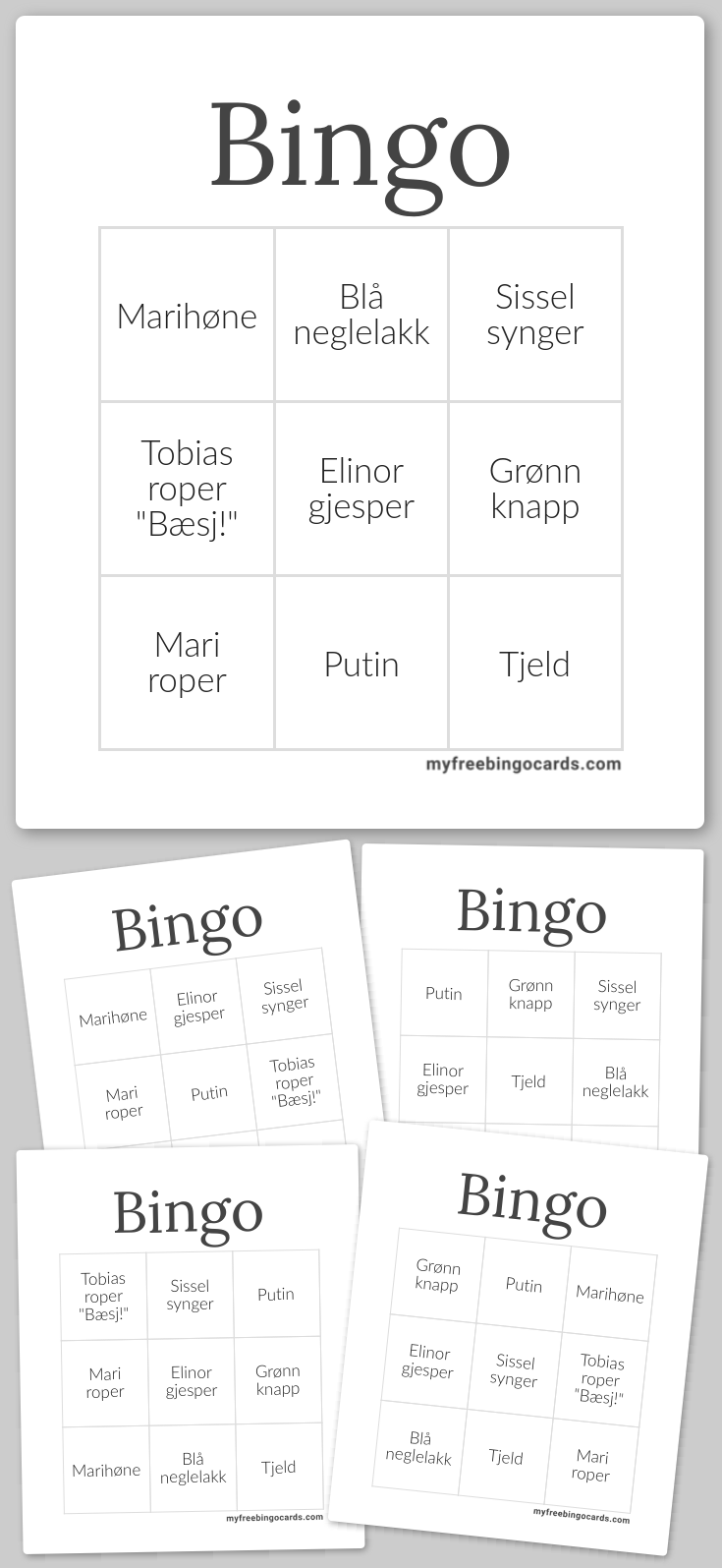 Virtual Bingo