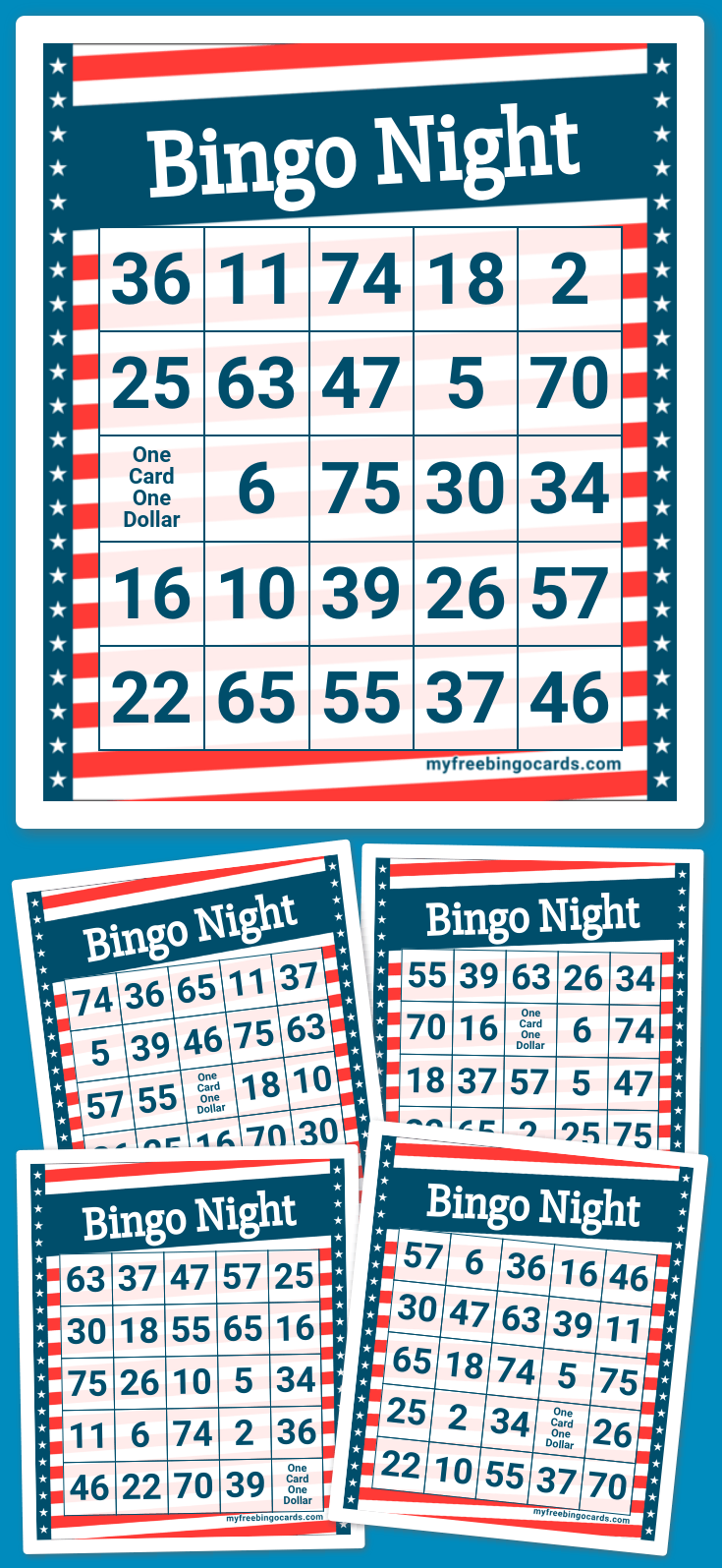 Free virtual bingo card generator