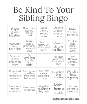 Edit bingo cards