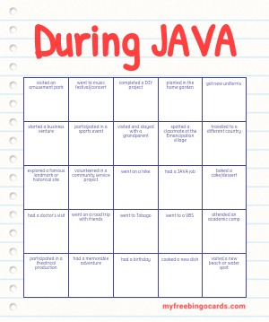 Edit bingo cards