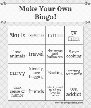 Make Your Own Bingo!