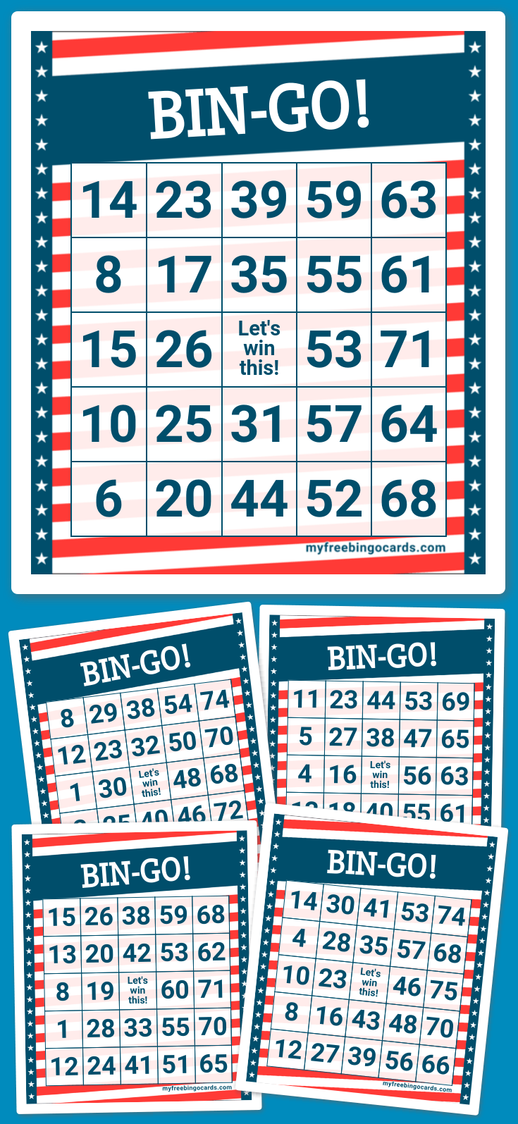 Virtual BINGO! BINGO