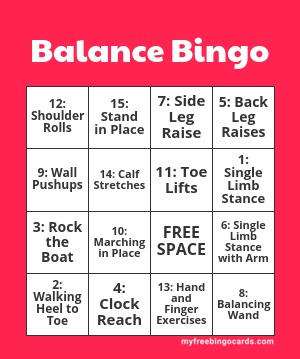 Balance Bingo