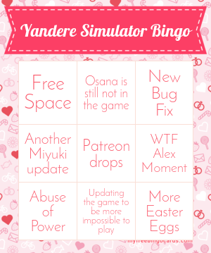 Edit bingo cards