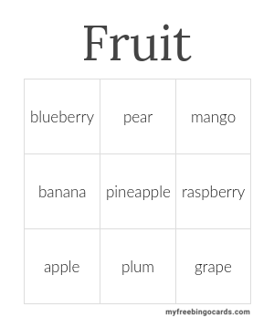 Edit bingo cards