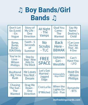 Edit bingo cards