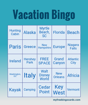 Edit bingo cards