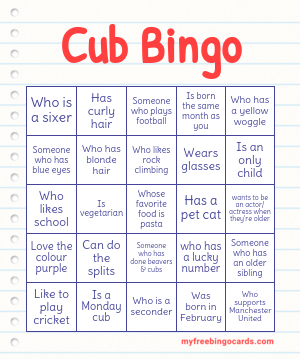 Edit bingo cards