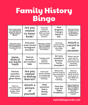 Edit bingo cards