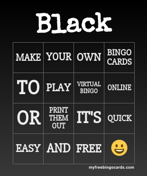 Edit bingo cards