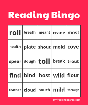 Reading Bingo