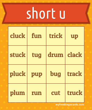 short u bingo