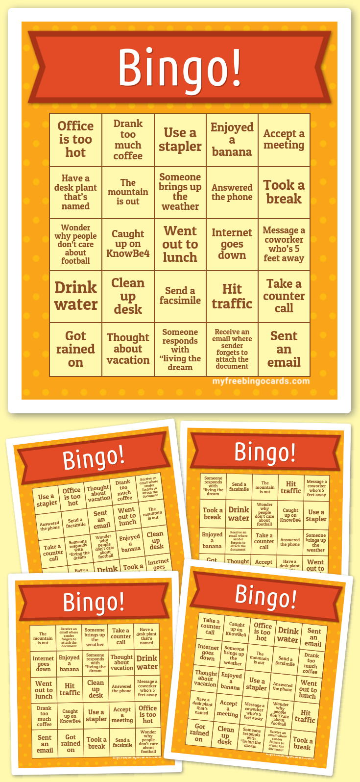 Virtual Bingo!