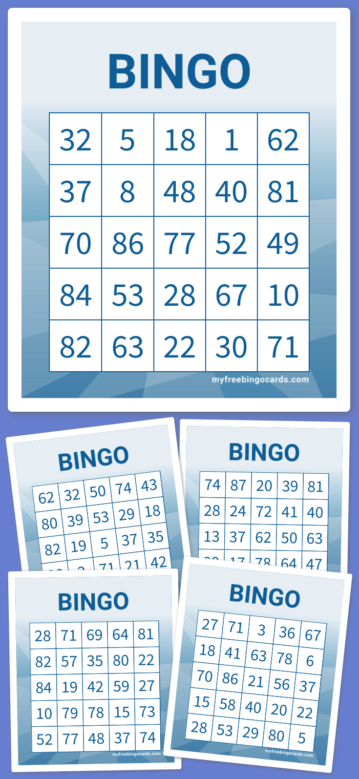 Virtual Virtual bingo card