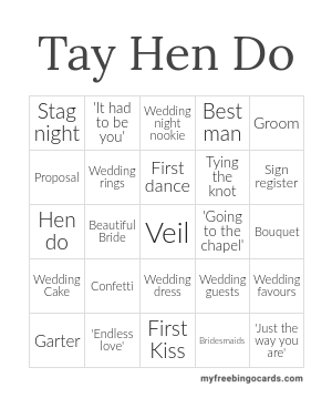 Edit bingo cards