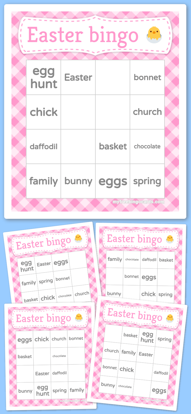 Virtual Easter bingo 🐣