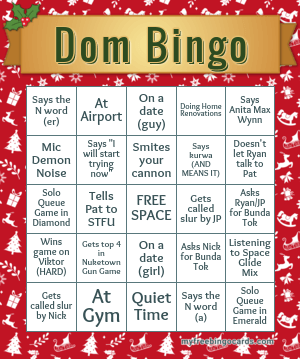 Edit bingo cards