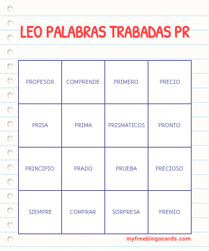 Edit bingo cards