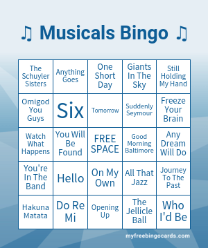 Edit bingo cards