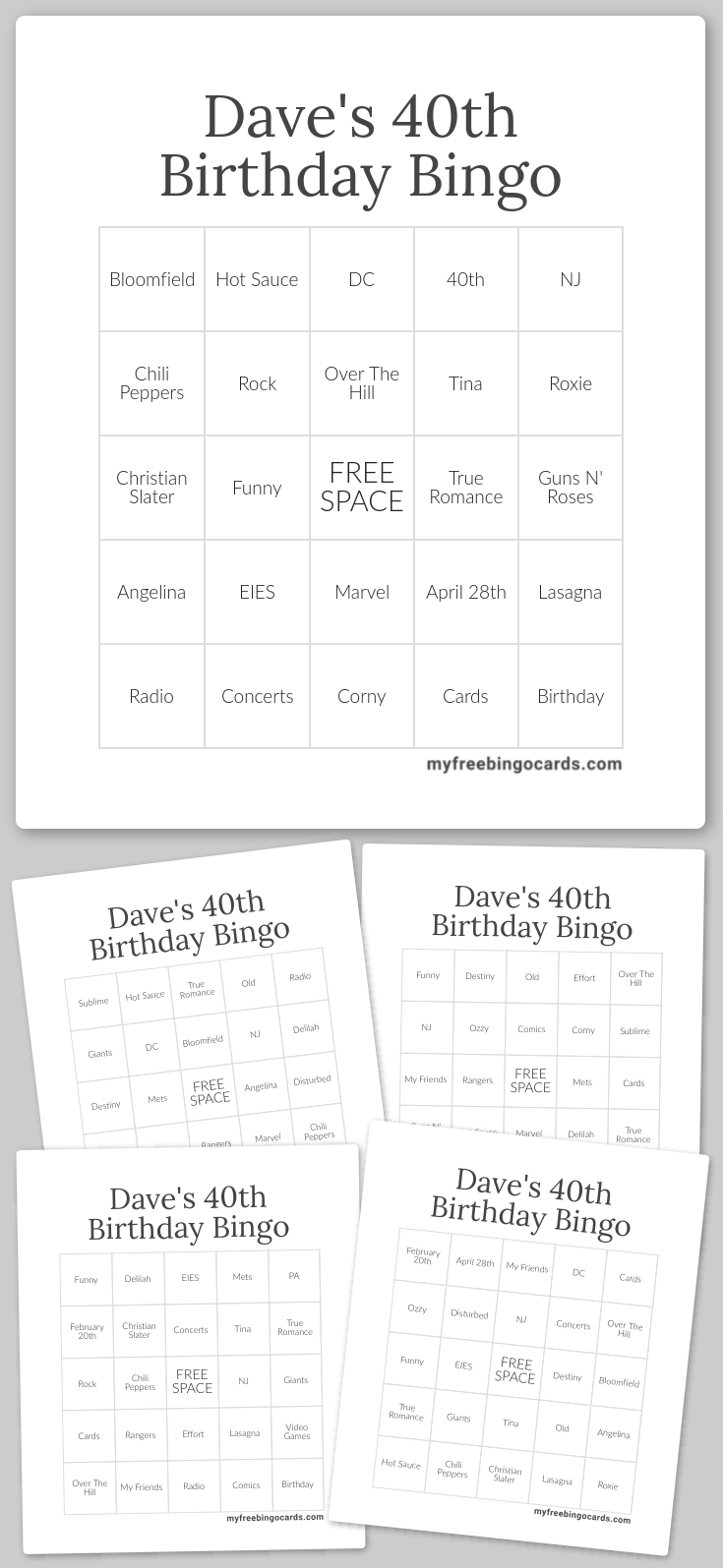 virtual-dave-s-40th-birthday-bingo
