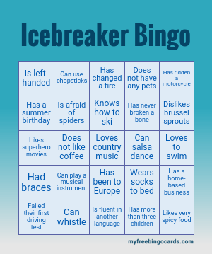 Edit bingo cards