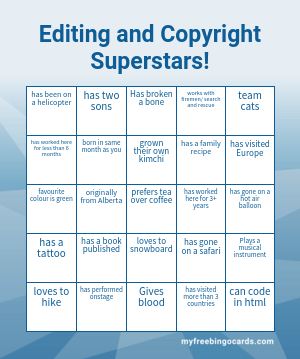 Edit bingo cards