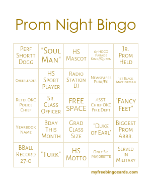 Edit bingo cards