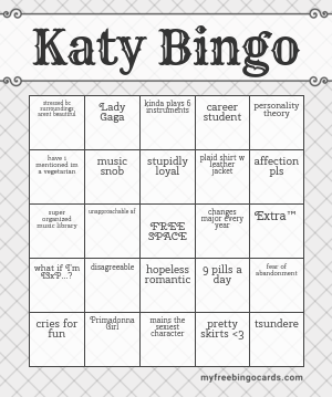 Edit bingo cards