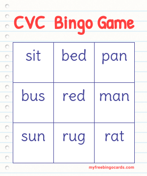 Edit bingo cards