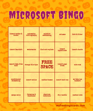 Edit bingo cards
