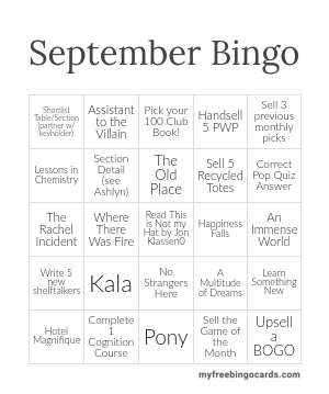 Edit bingo cards